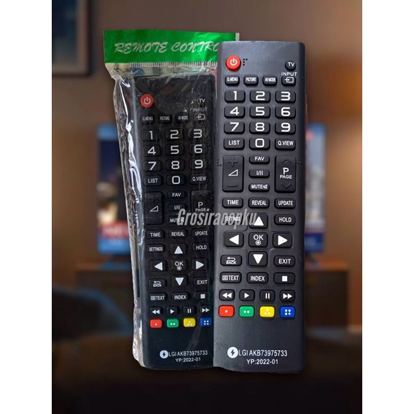 Akko Star Remote TV LCD LED Merk  LG, Sharp dan Samsung