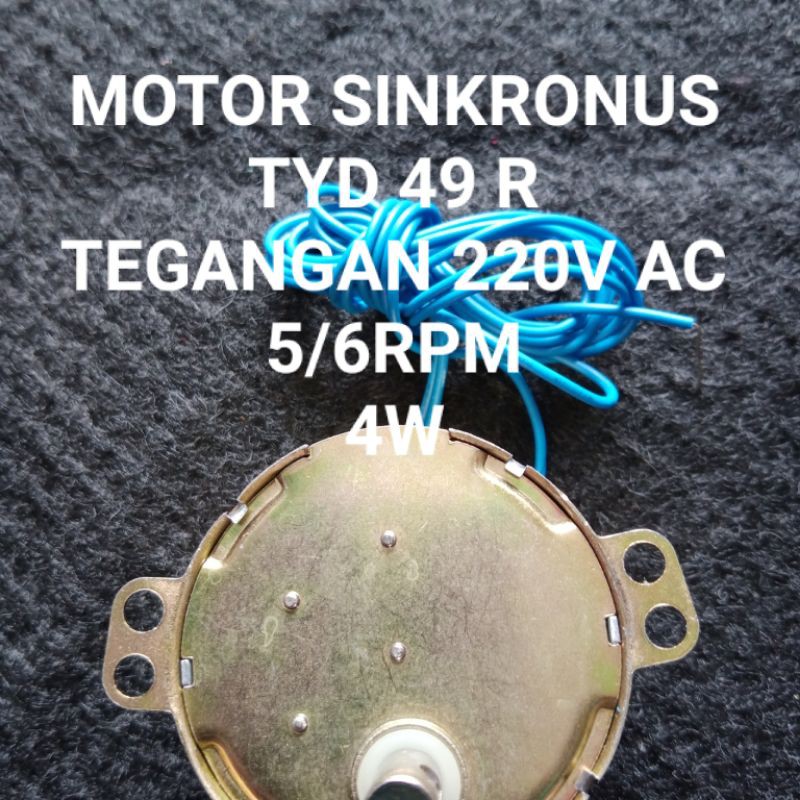 MOTOR SINKRON/MOTOR SINKRONUS 220V AC