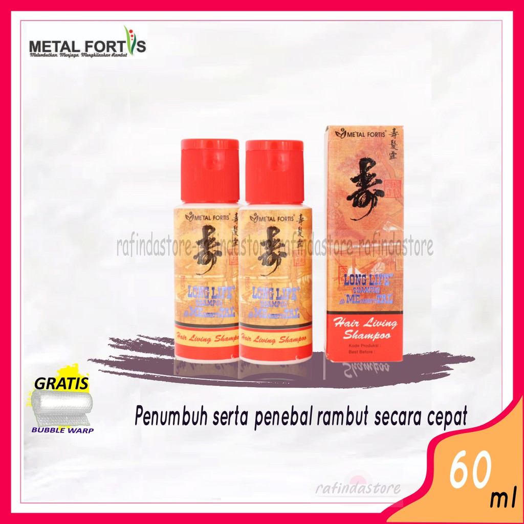 SAMPO METAL 60ML / SHAMPO METAL FORTIS ORI / SHAMPOO METAL FORTIS ASLI / METAL SHAMPO / SAMPOO METAL