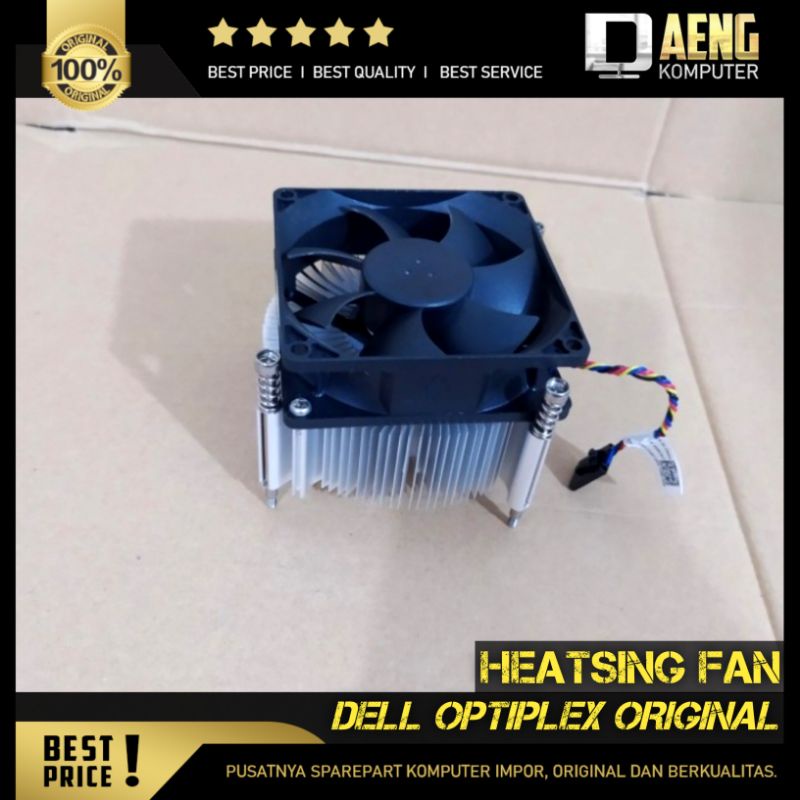 Heatsink Fan Cooler / Fan Pc Built Up Dell Optiplex bisa ke socket 1156 1155 1150 1151 Murah