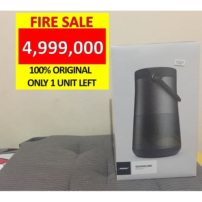 BOSE SOUNDLINK REVOLVE + PLUS BLUETOOTH SPEAKER ORIGINAL - Black