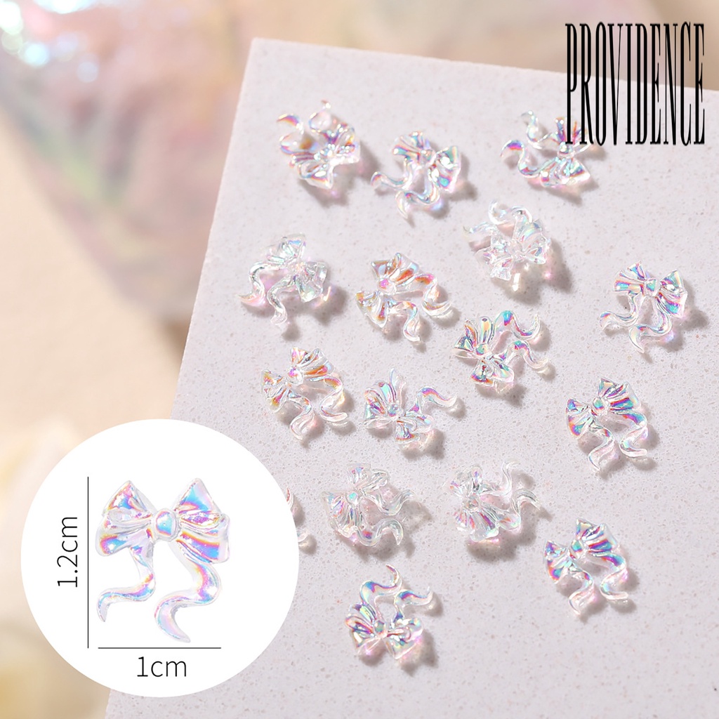 Providence 50 Pcs Ornamen Pita 3D Ringan Untuk Dekorasi Manicure / Nail Art DIY