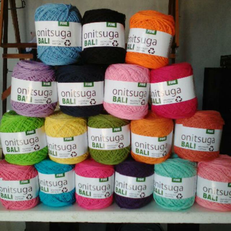 benang rajut katun Bali small