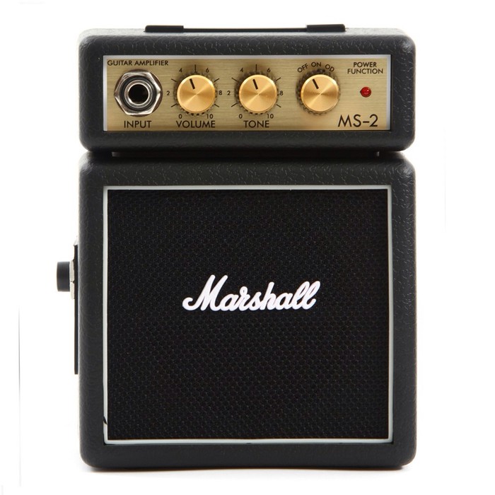 MARSHALL MS2 - MS 2 - MS-2 Mini Gitar Ampli - Minimicro Guitar Amplifier