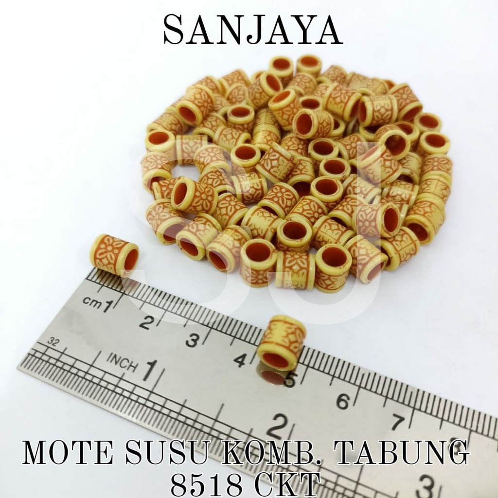 MANIK SUSU / MOTE SUSU / MANIK COKLAT / MANIK TABUNG/ MANIK COKLAT TABUNG/ MOTE SUSU KOMB. TABUNG 8518 CKT