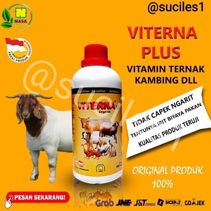 Original Vitamin Pakan Ternak Kambing Sapi Obat Penggemuk Hewan Ternak
