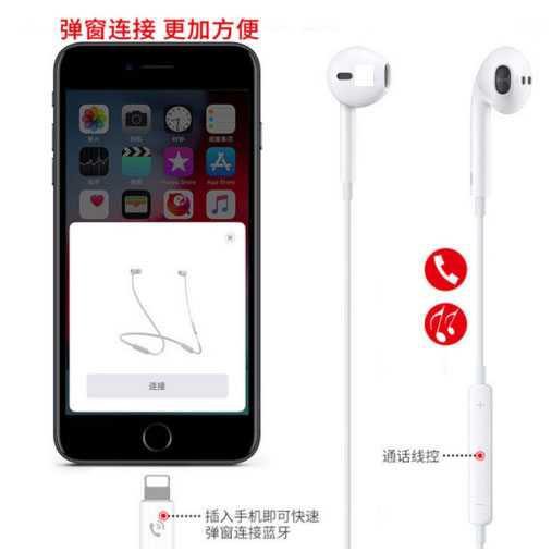 ONEVAN Earphone Earpods Lightning Port for iPhone - E200 ( Al-Yusi )