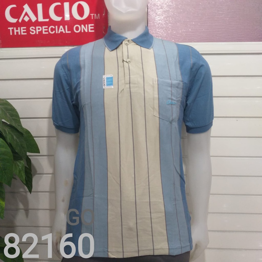 gof CALCIO 100% Original POLO SHIRT PRIA CASUAL Baju Atasan Pria Branded - POLO3