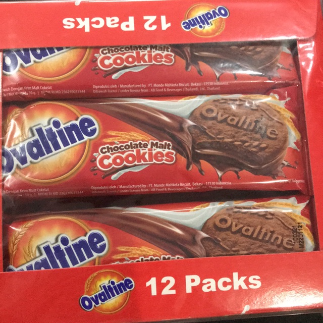 

Ovaltine cookies isi 12