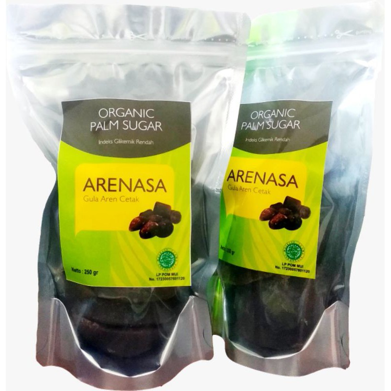 

ARENASA - Gula Aren - 250gr - Gula Semut - Gula Organik