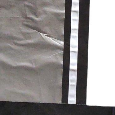 

plastik packing Polymailer 35x45 (50 pcs) Hitam Silver √ packing lem - silver
