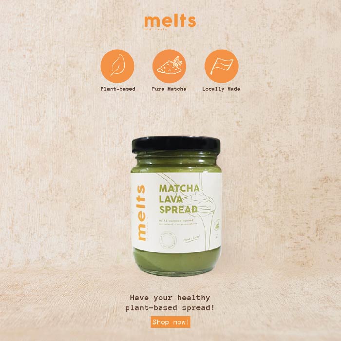 MELTS Matcha Lava Spread 300g