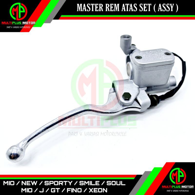 Master rem atas Tabung minyak rem atas set Upper pump + handle MIO J,MIO GT,MIO M3,MIO Z,MIO FINO
