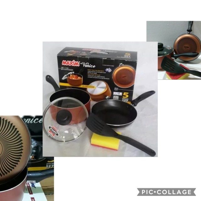 Maxim Venice Set / Panci Teplon  / Fry Pan