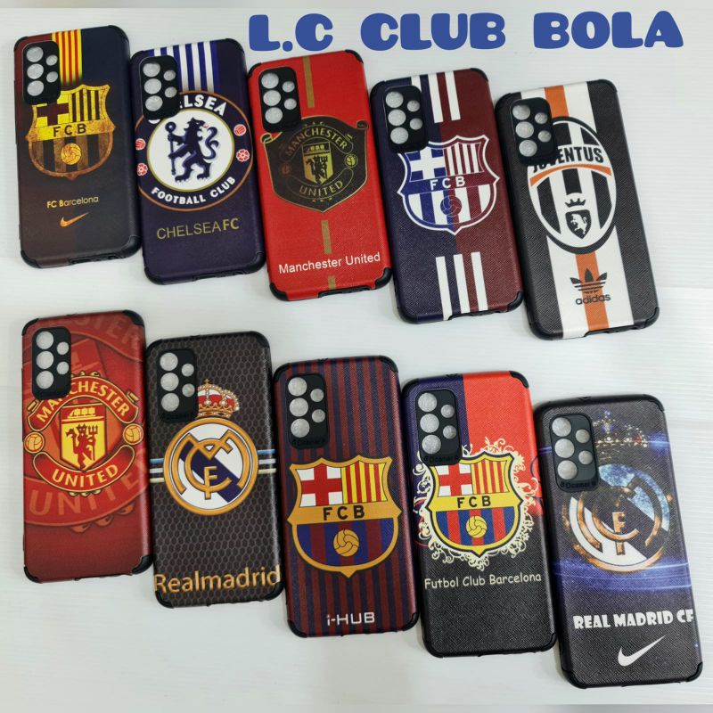 CB Softcase Club Bola Barcelona MU Chelsea Liverpool Madrid Samsung A22 4G A22 5G A32 4G A32 5G