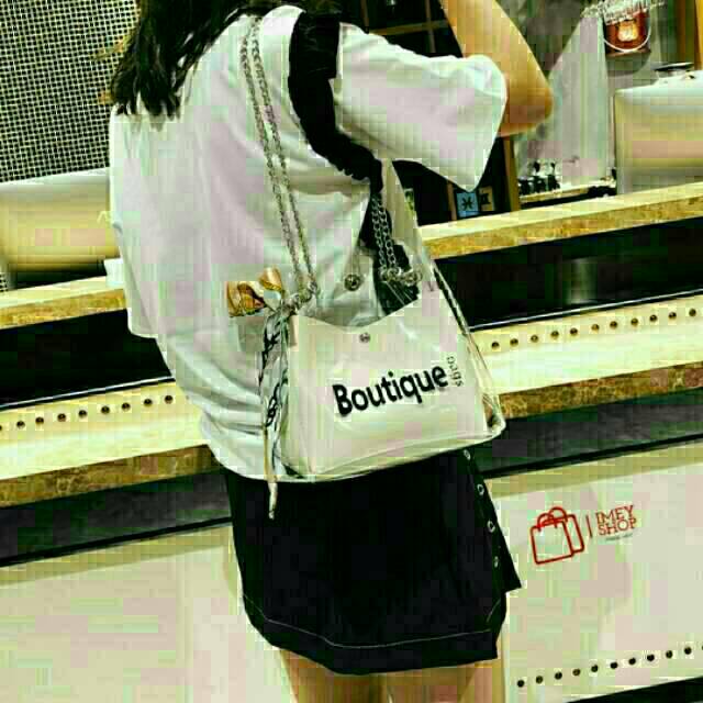 RLY68 - TAS MURAH TAS 2 IN 1 TAS  WANITA TAS SELEMPANG WANITA 1212-TAS BENING TULISAN BOUTIQUE