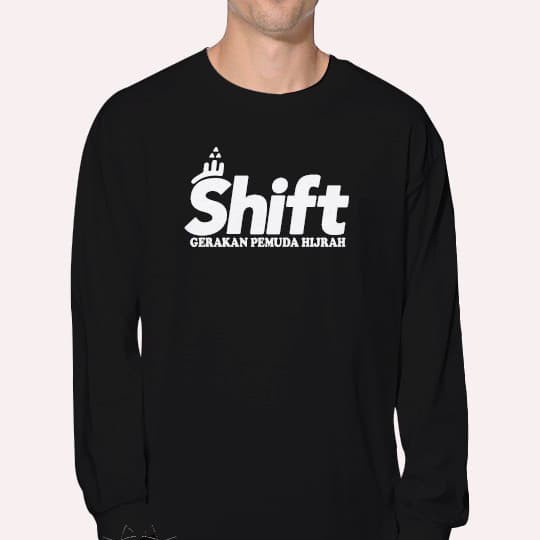 Baju Kaos Lengan Panjang Shift Gerakan Pemuda Hijrah