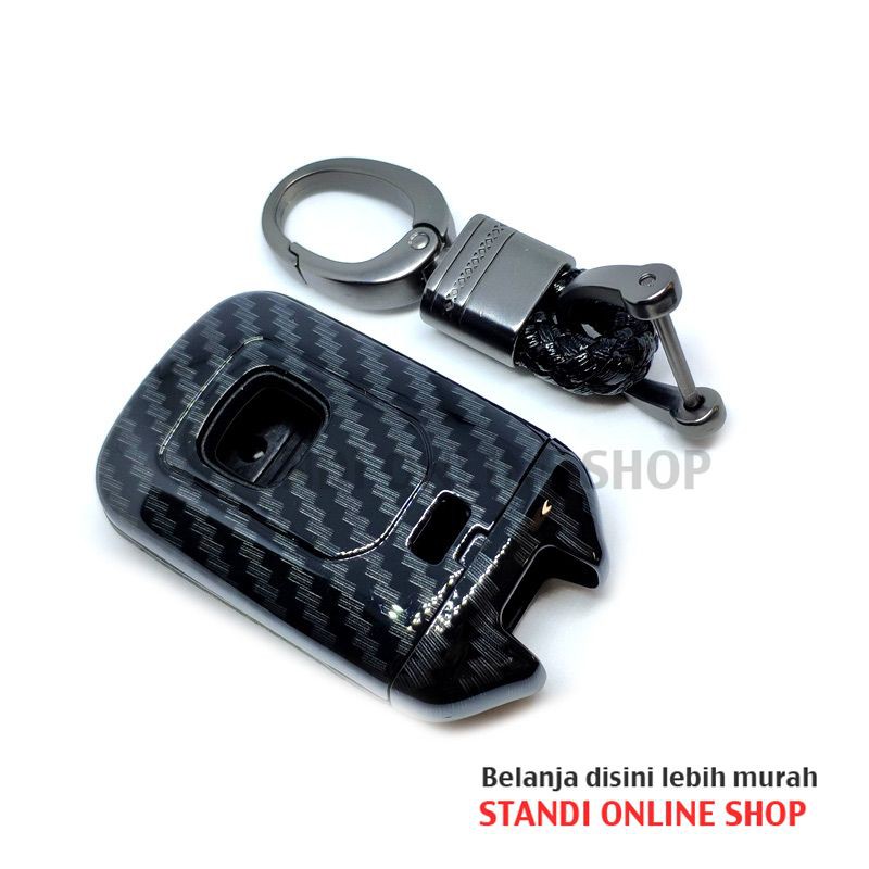 Cover Smartkey Sarung Kunci Remote Smartkey Honda Civic Turbo Hitam