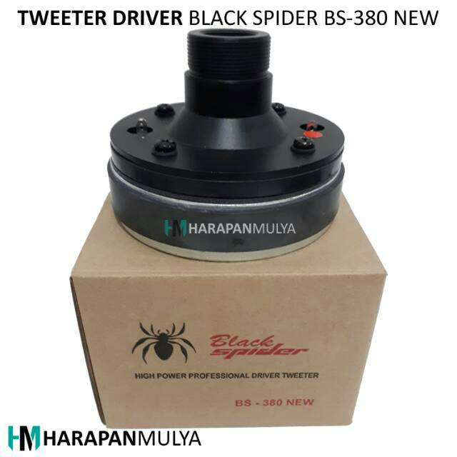 Tweeter Driver Magnet Black Spider BS-380 NEW