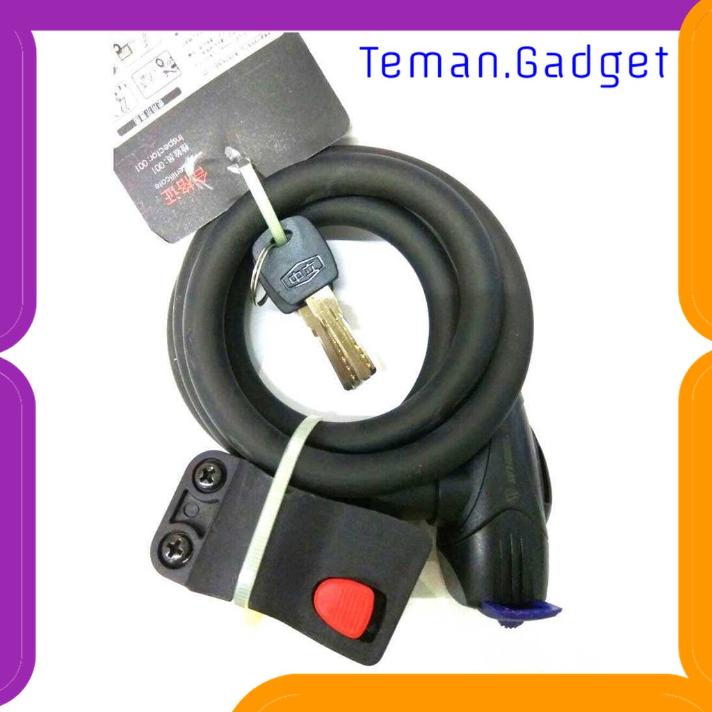 TG-IB092 WHEEL UP GEMBOK SEPEDA KABEL 1.2M - QB1001-2006