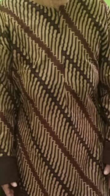 Maura Couple - Sania Ruffle Batik Couple Ori Ndoro Jowi Garansi Termurah Shopee - Meisya Style