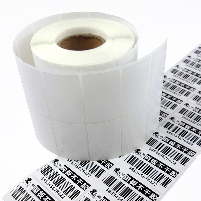 

Label Barcode Stiker Semi coated 50x35mm 2 baris