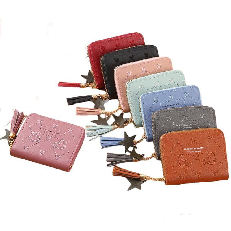 EV 881 Dompet Koin Wanita Mini Murah Import