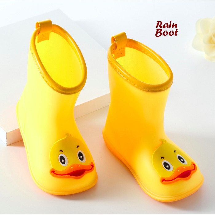 Rain BOOTS YELLOW (Sepatu boot anak anti air)
