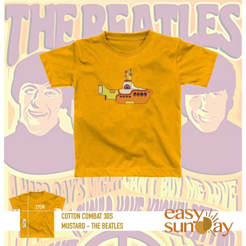 KAOS ANAK BEATLES YELLOW SUBMARINE