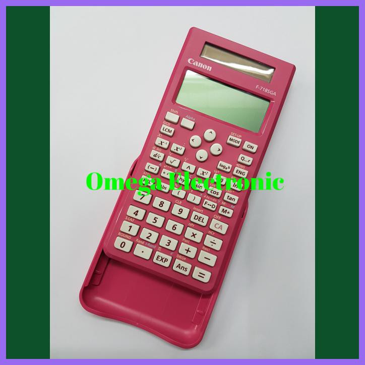 

CANON F-718SGA SCIENTIFIC CALCULATOR KALKULATOR ILMIAH SEKOLAH F-718S