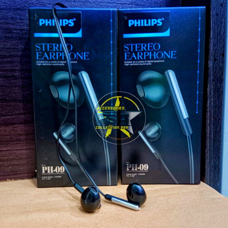 Headset/EARPHONE EXTRA BASS STEREO HEADSET HD SOUND BASS STEREO BY PHILIPS