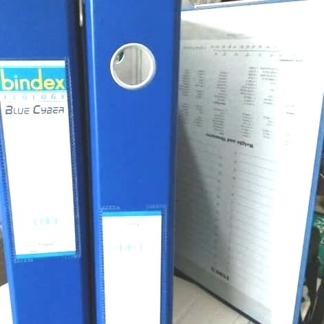 File-Box- Ordner (Bindex) Besar Uk Folio 717/Dus - Hitam -Box-File.