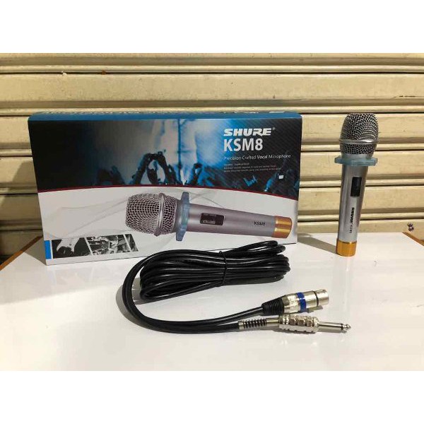 Mic Shure Kabel Ksm 8 Vokal Karaoke Legendary