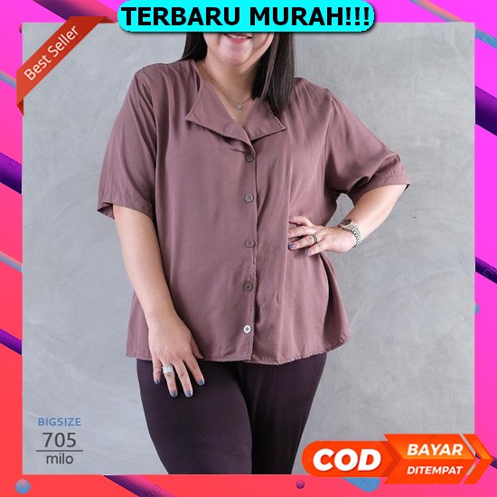 Kemeja Wanita Linen Oversize Olivia Shirt Linen Pocket Kemeja Wanita Oversize Linen Katun Lengan Pan