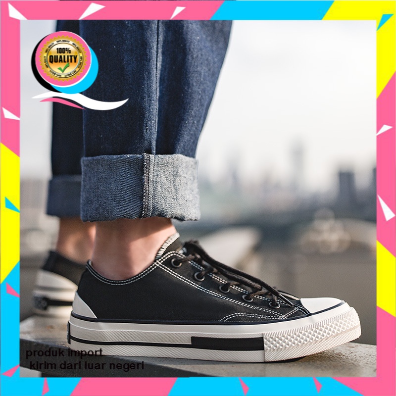 Marden Kanvas Pria Sepatu Low-Top    Sepatu Sepatu Kasual Pria Korea Fashion Sepatu Tren sepatu