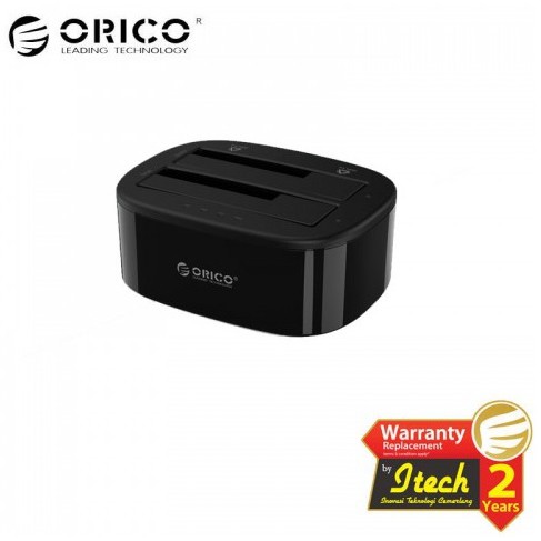 ORICO 6228US3-C 2.5 / 3.5 inch 2 Bay USB3.0 1 to 1 Clone HDD Dock