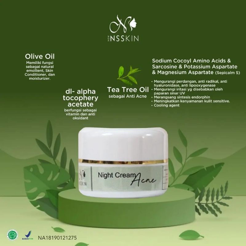 Skin night cream