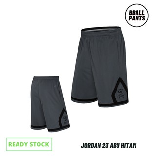 BBall Pants - Michael Jordan - Celana Basket - 23 - Abu Hitam