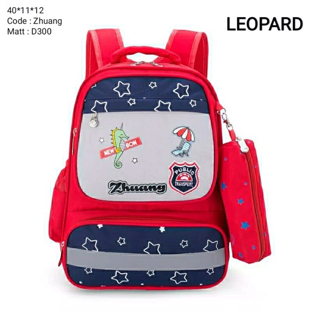 Backpack anak ransel anak 2in1 ZHUANG bags tas sekolah anak ransel anak perempuan laki laki COD