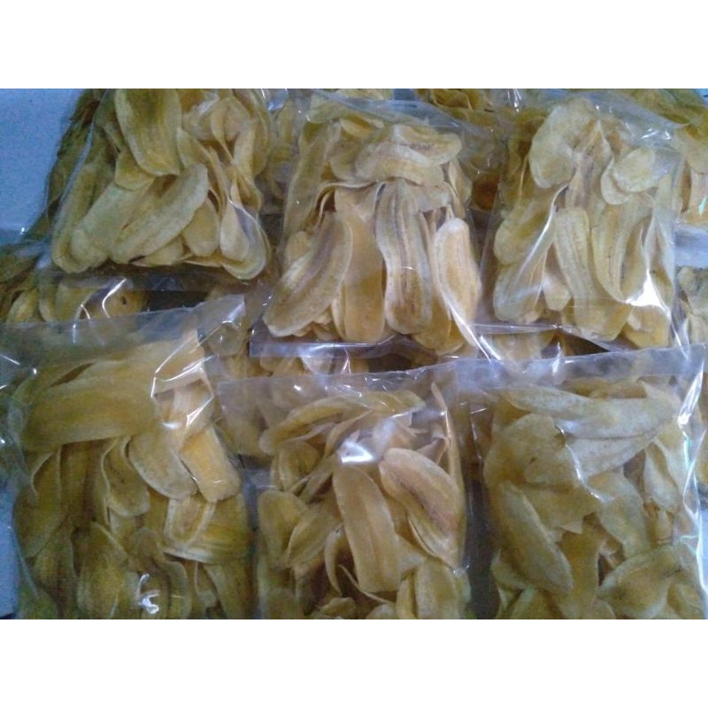 

Keripik Pisang Kepok renyah gurih 250gr