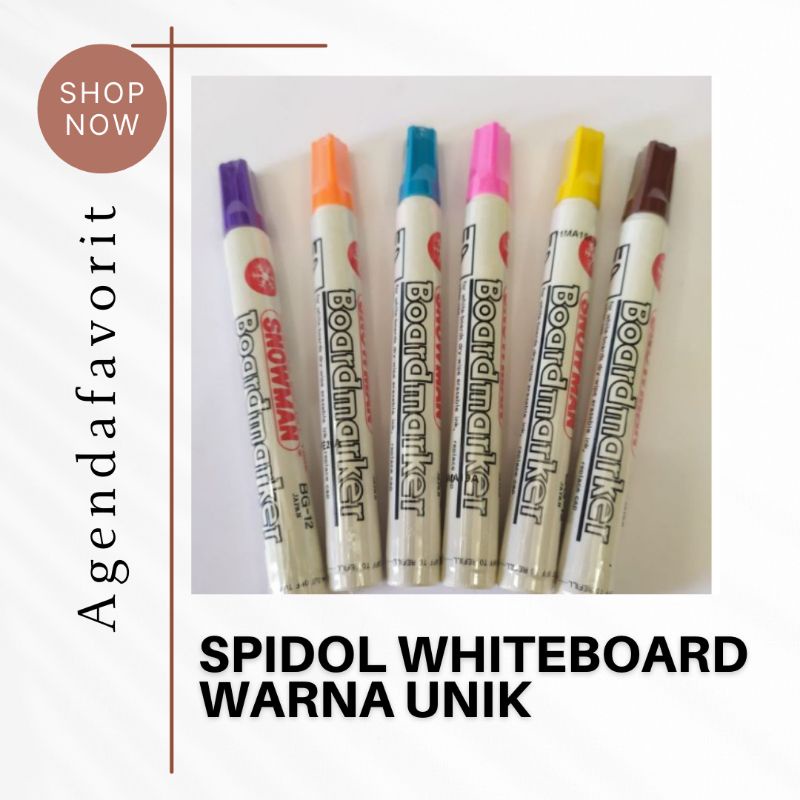 

Spidol Snowman Whiteboard Warna Unik