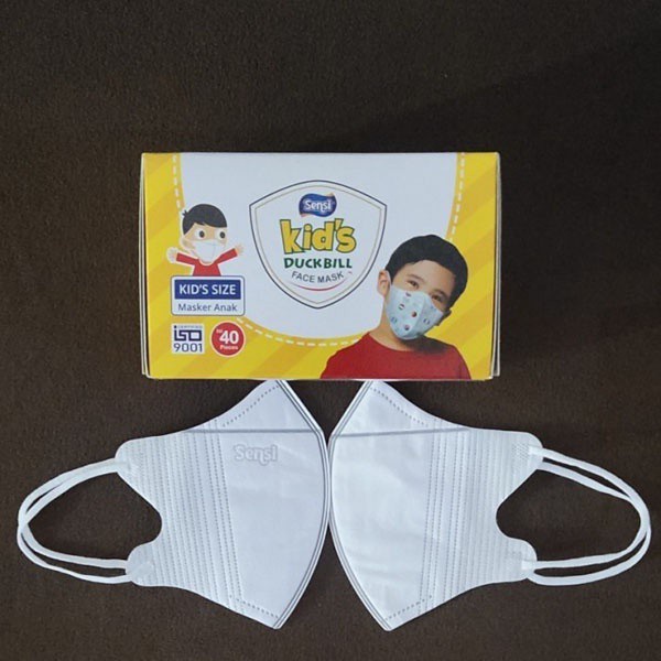 Sensi Kids Duckbill Face Mask 3-ply isi 40
