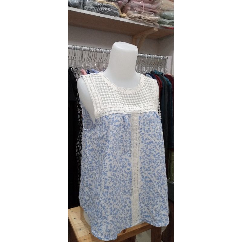 SLEVEELESS BLOUSE BRANDED EXPORT. ATASAN WANITA TERMURAH