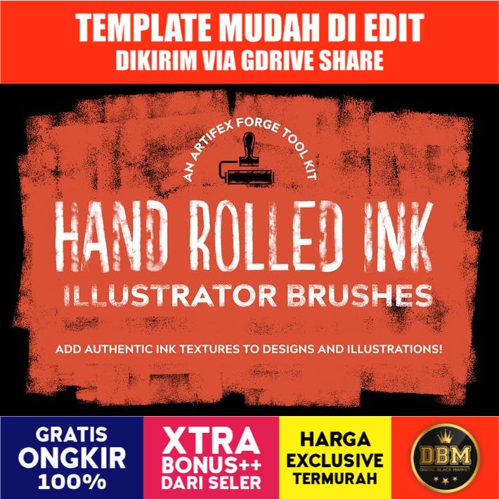 Hand Rolled Ink Brushes