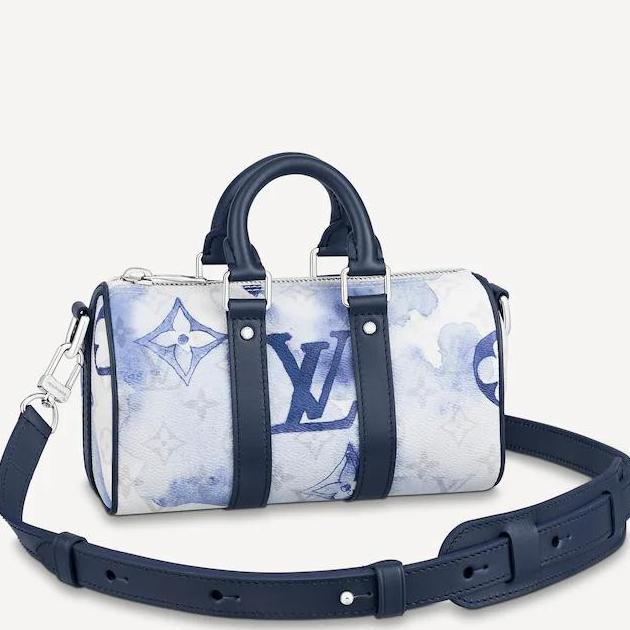 LV WHITE - TAS SELEMPANG PRIA BRANDED - TAS JINJING IMPORT DSAD15E2