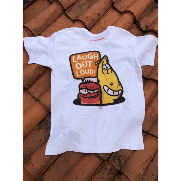 Kaos Vintage Kartun Larva second