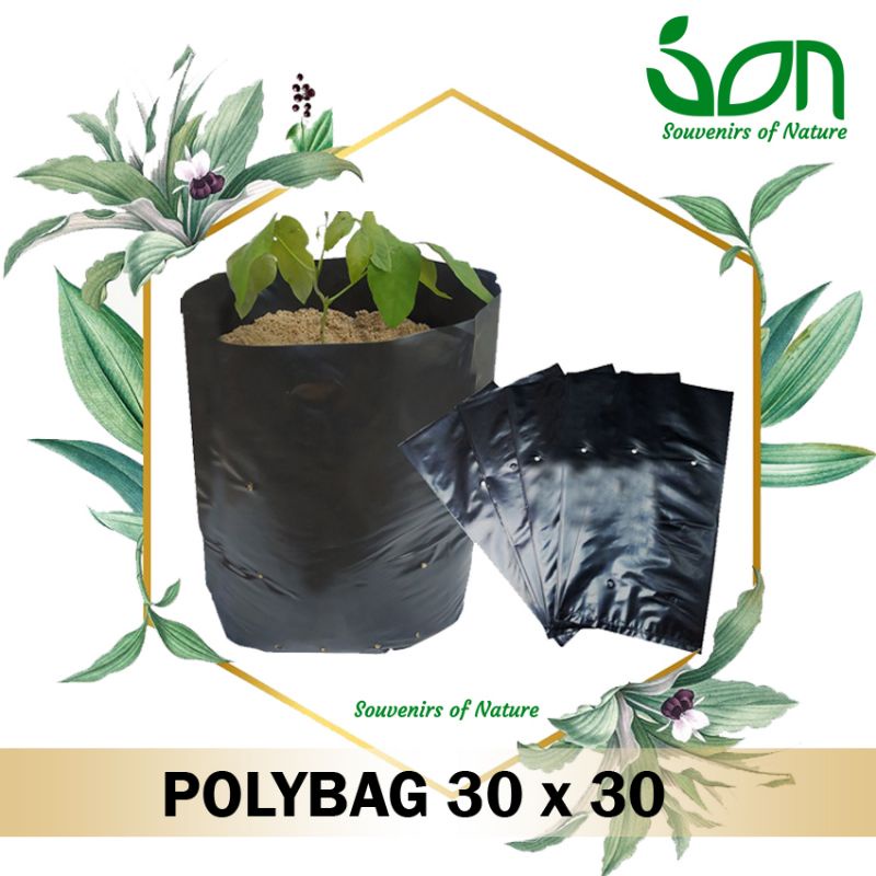 Pot polybag tanaman 30x30 polibeg polybag murah tebal