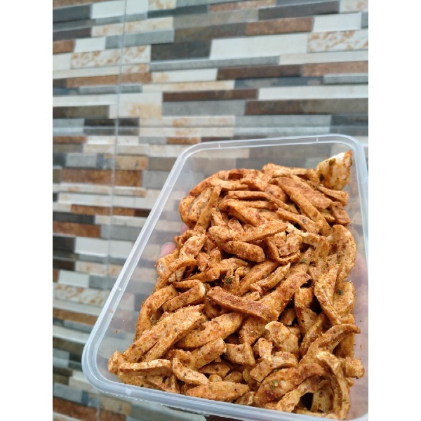 

Basreng Pedas Daun Jeruk 250 gram // Basreng Pedas // Basreng Pedas Gurih // Basreng Cikruh