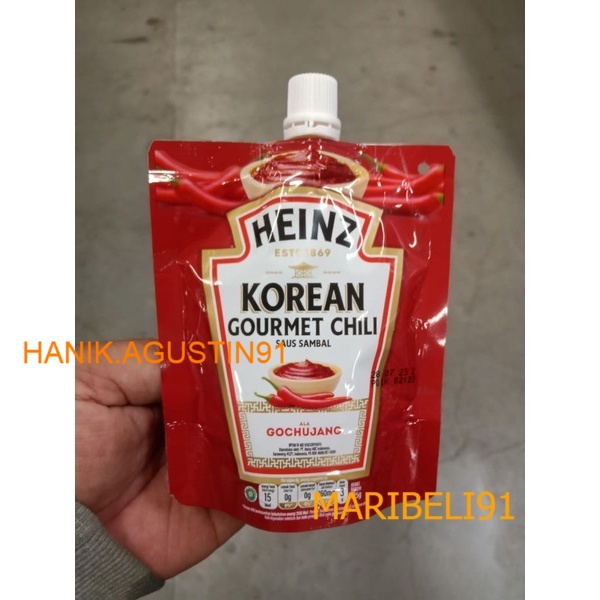 

Heinz Korean Gourmet Chili 125gr Gojuchang Halal / Saos Sambal Gochujang / Saos Korea 125gr MB91