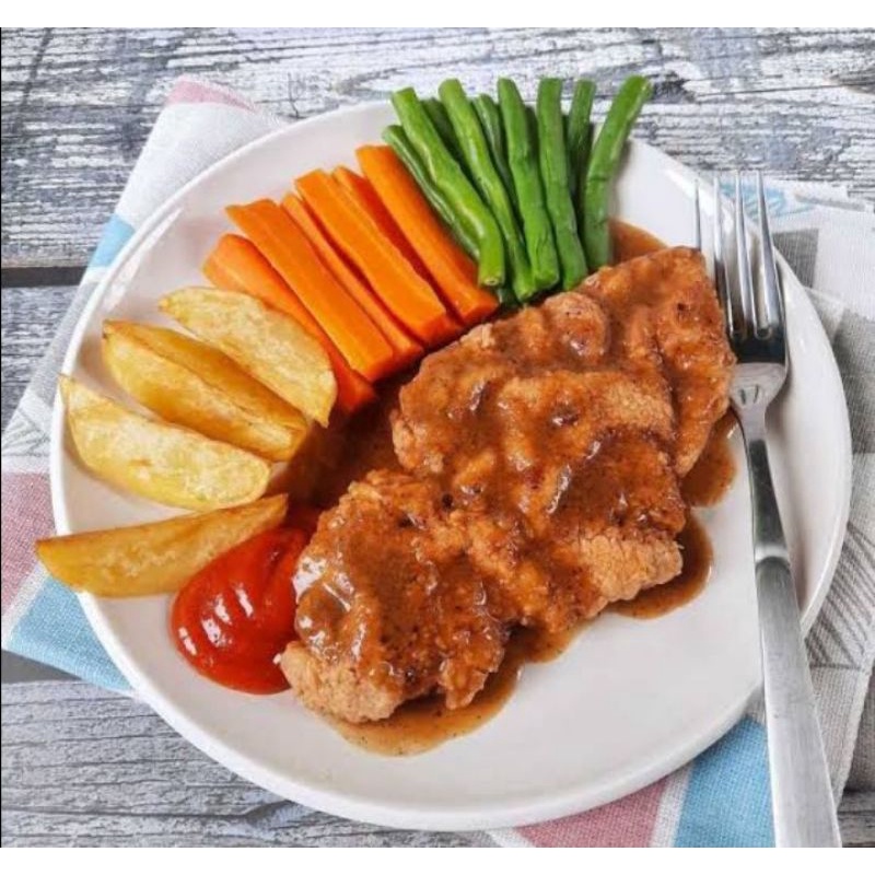 

chicken katsu steak